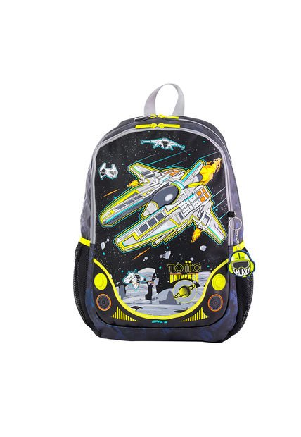 Morral Para Niño Spaceship L Negro