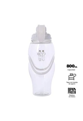 Botilito Plástico Dexter 800 Ml Gris