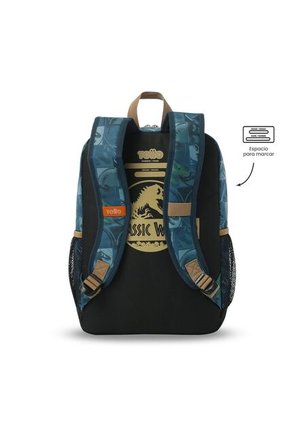 Morral Para Niño Jurassic World Territory Mediano Azul