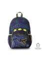 Morral Para Niño Dino Rock Grande Azul de Totto