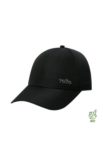 Gorra Beisbolera Tanger Con Filtro UV Negra
