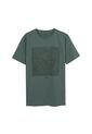 Camiseta Estampada Para Hombre Atena Verde de Totto