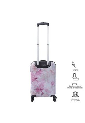 Maleta De Cabina 360 Stampy 2.0 10 Kilos Rosada