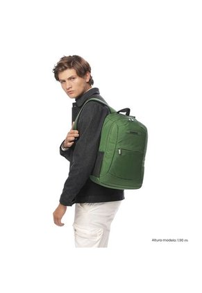 Morral Ejecutivo Porta PC 14" Austtin Verde Hombre