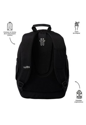 Morral Juvenil Porta PC 14" Rayol Negro