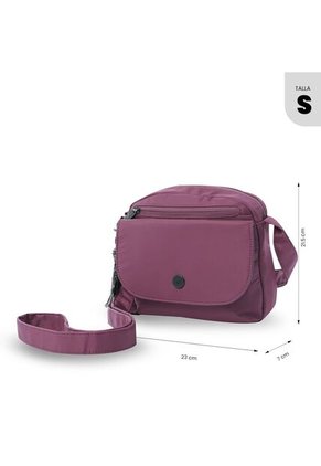 Kit De Regalo Corneana Bolso + Cosmetiquera + Monedero Rosado Rose