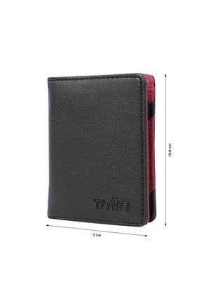 BILLETERA TOTTO SLIMMY NEGRO