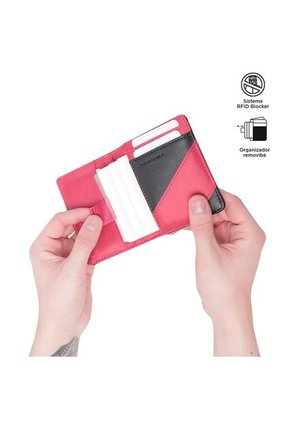 BILLETERA TOTTO SLIMMY NEGRO