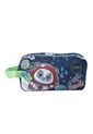 Cartuchera Escolar Grande Para Niño 2 Cuerpos Panda Space Azul de Totto
