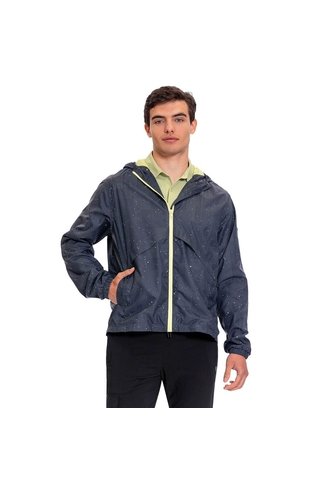 Chaqueta Para Hombre Casual Ice Print 2.0 Azul Totto