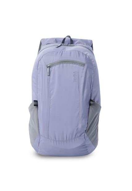 Morral De Viaje Plegable Troker 15 Mediano Morado