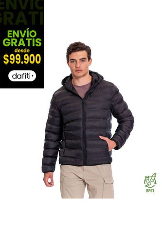 Chaqueta Acolchada Para Hombre Colormen Pro Negra Totto