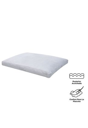 Cama Para Perro Zeus L Color Gris