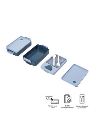 Portacomidas Keiko Azul