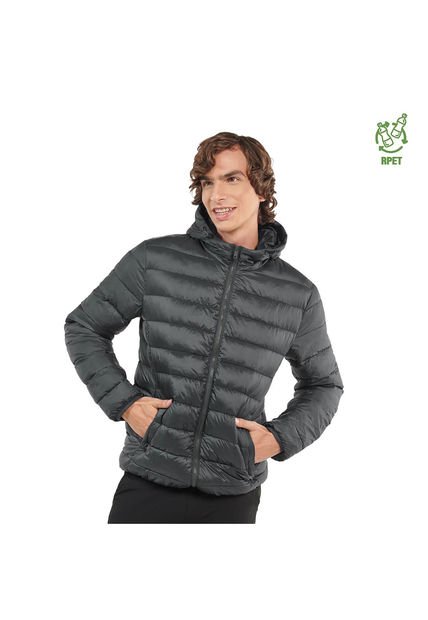 Chaqueta Para Hombre Gris Colorout