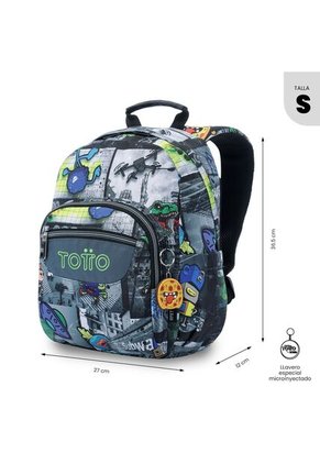 Morral Juvenil Tempera Pequeño Negro