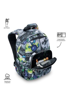 Morral Juvenil Tempera Pequeño Negro