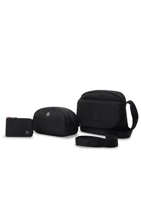 Kit De Regalo Corneana Bolso Para Mujer + Multiuso + Monedero Negro