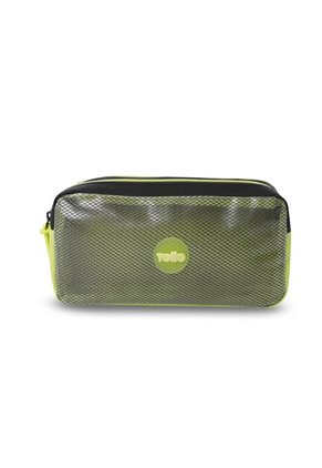 Cartuchera Escolar Mediana Para Niño Mesh Black Negra