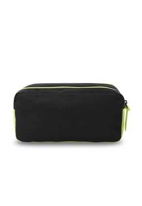 Cartuchera Escolar Mediana Para Niño Mesh Black Negra