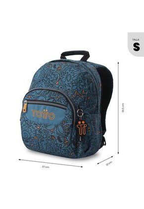 Morral Juvenil Tempera Pequeño Azul