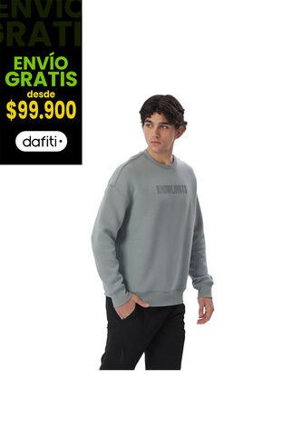 Buzo Para Hombre Cuello Redondo Vess Verde Totto