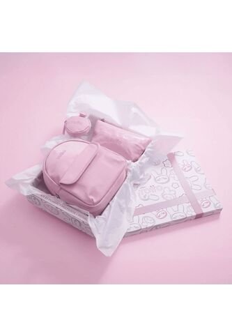 Kit De Regalo Morral Girlys + Cartuchera Y Monedero Totto