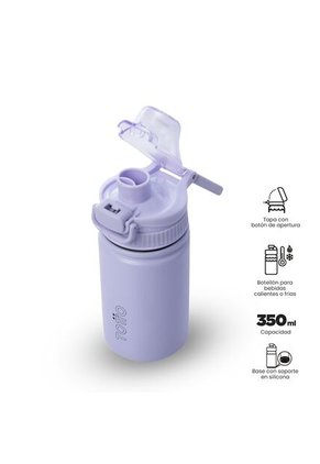 Termo Para Agua Jet 350 Ml Color Morado