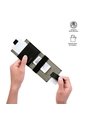 Portadocumentos Flapp 2.0 Con RFID Negra de Totto