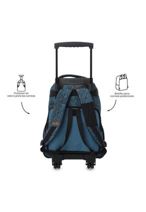 Maleta Para Niño Con Ruedas Porta PC 15.4" Renglón Azul