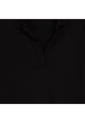 Camisa Polo Saba Para Mujer Negra