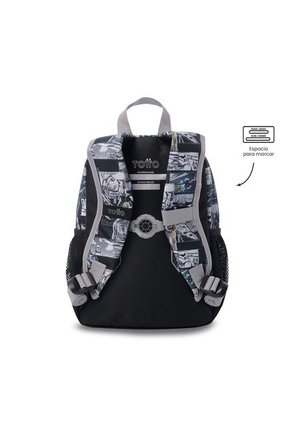 Morral Para Niño Star Wars Jedi Pequeño Negro