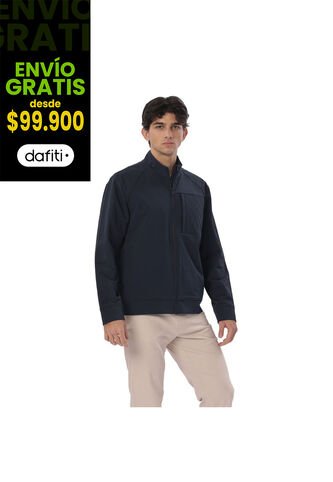 Chaqueta Casual Para Hombre Galicya Azul Totto