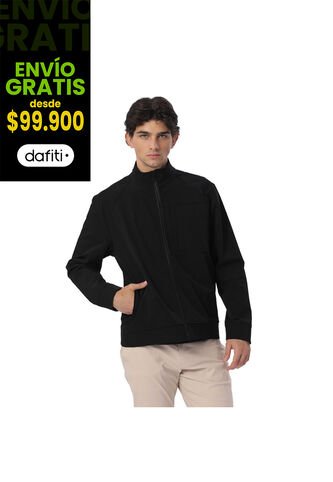 Chaqueta Casual Para Hombre Galicya Negra Totto