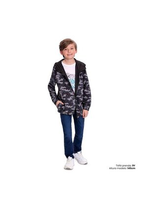 Chaqueta Para Niño Valerio Ligera Color Gris