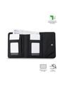 Billetera Para Mujer Montana Con RFID Blocker Negra de Totto