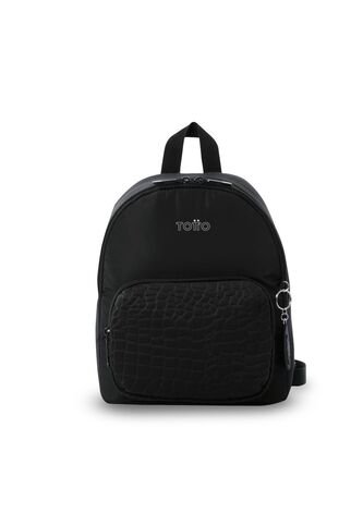 Morral Pequeño Para Mujer Baltra Negro Totto