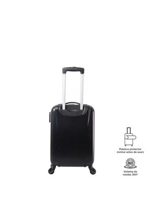 Maleta De Cabina 360 Stampy 2.0 De 10 Kilos Negra