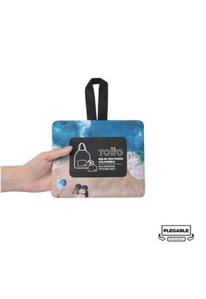 Shopping Bag Plegable Practibag Liviana Azul