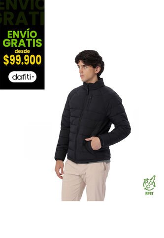 Chaqueta Acolchada Para Hombre Pedro Negra Totto