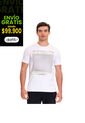Camiseta Estampada Para Hombre Primen Blanca de Totto