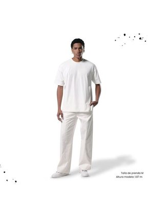 Pantalón Unisex Travy Blanco