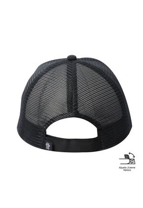Gorra Camionera Atlasy Color Blanca/Negra