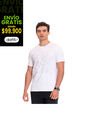 Camiseta Estampada Para Hombre Primen Blanca de Totto