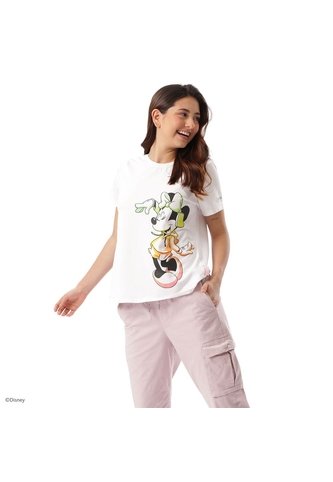 Camiseta Estampada Para Mujer Minnie Mouse In Real Life Feel Totto