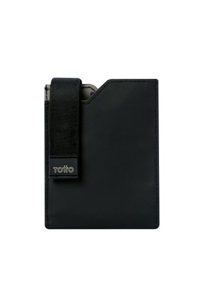 Portadocumentos Flapp 2.0 Con RFID Negra