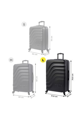 Maleta Viaje 360 Bazy L- Corp