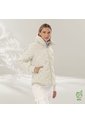 Chaqueta Acolchada Para Mujer Bab Blanco Hueso de Totto