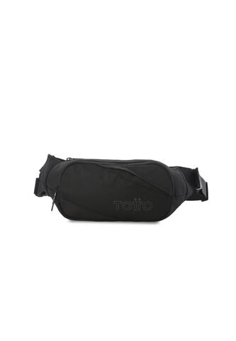 Riñonera Unisex Dragonar Nilo Grande Color Negra Totto