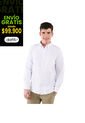 Camisa Para Hombre Ml Porter Solid Blanca de Totto